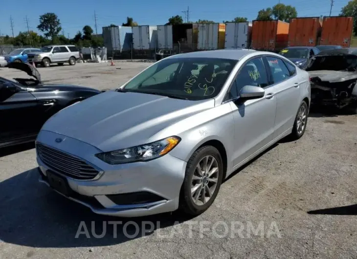 FORD FUSION SE 2017 vin 3FA6P0HD6HR367340 from auto auction Copart