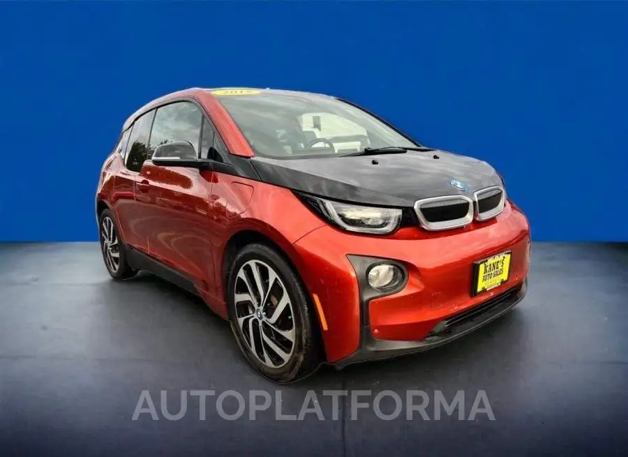 BMW I3 REX 2015 vin WBY1Z4C50FV500565 from auto auction Copart