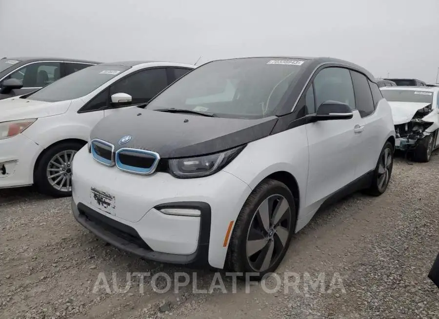 BMW I3 REX 2018 vin WBY7Z4C56JVD97254 from auto auction Copart