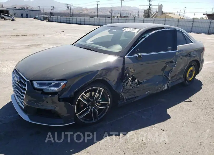 AUDI S3 PREMIUM 2017 vin WAUB1GFF1H1015068 from auto auction Copart