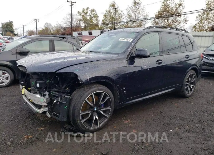 BMW X7 XDRIVE5 2019 vin 5UXCX4C51KLS38320 from auto auction Copart