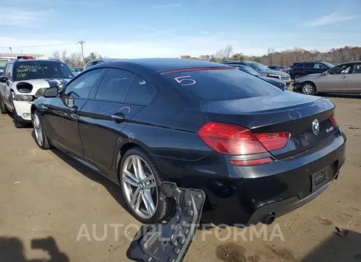 BMW 640 I GRAN 2015 vin WBA6A0C52FD318246 from auto auction Copart