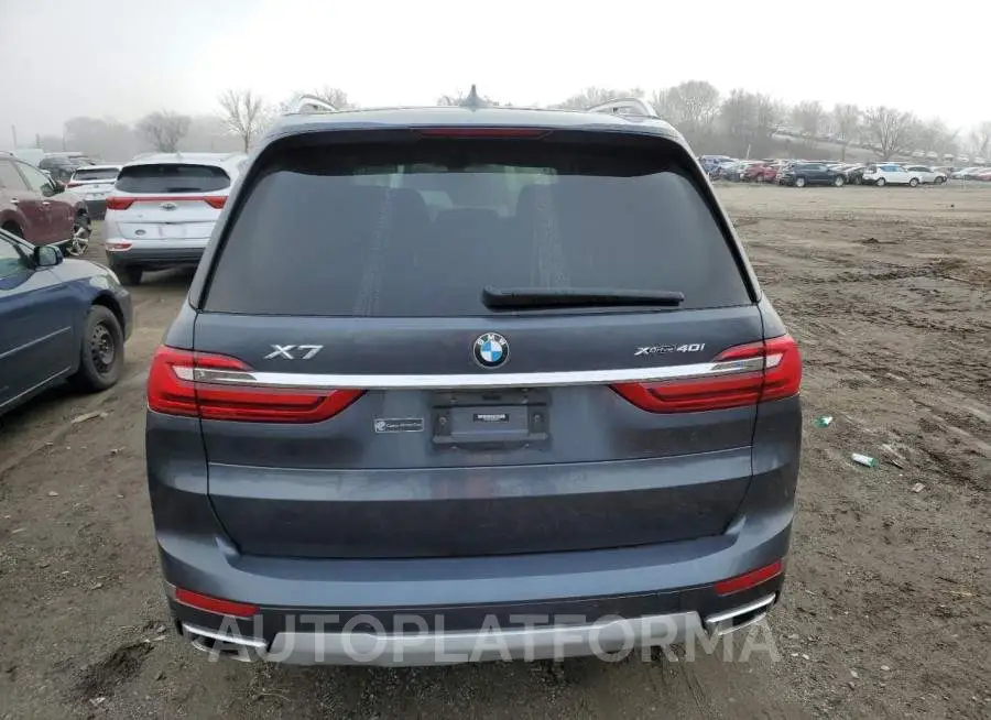 BMW X7 XDRIVE4 2021 vin 5UXCW2C02M9D95174 from auto auction Copart