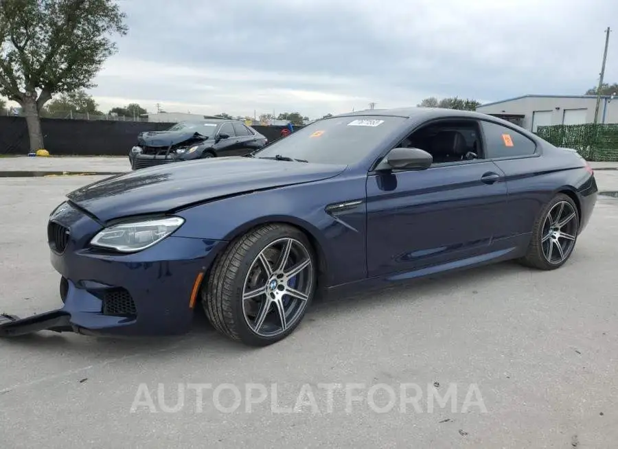 BMW M6 2017 vin WBS6J9C31HD934831 from auto auction Copart