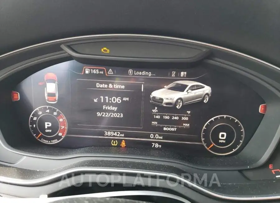 AUDI S5 PREMIUM 2019 vin WAUB4CF51KA047761 from auto auction Copart