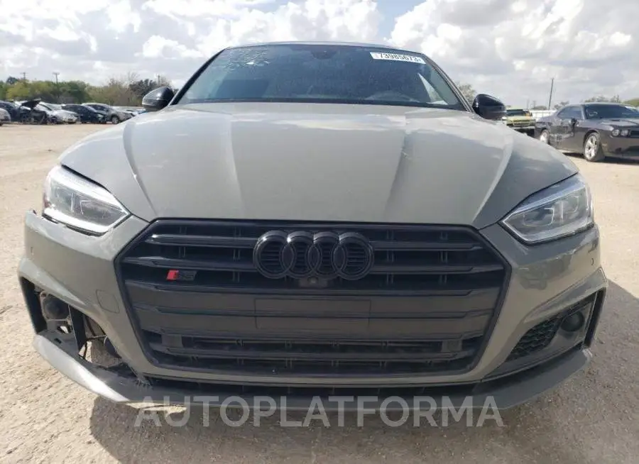 AUDI S5 PRESTIG 2019 vin WAUC4CF55KA025864 from auto auction Copart