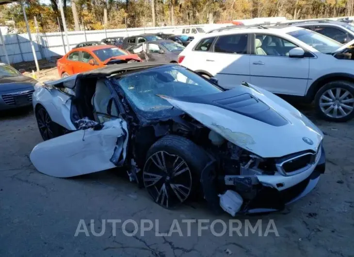 BMW I8 2019 vin WBY2Z6C52K7D21106 from auto auction Copart