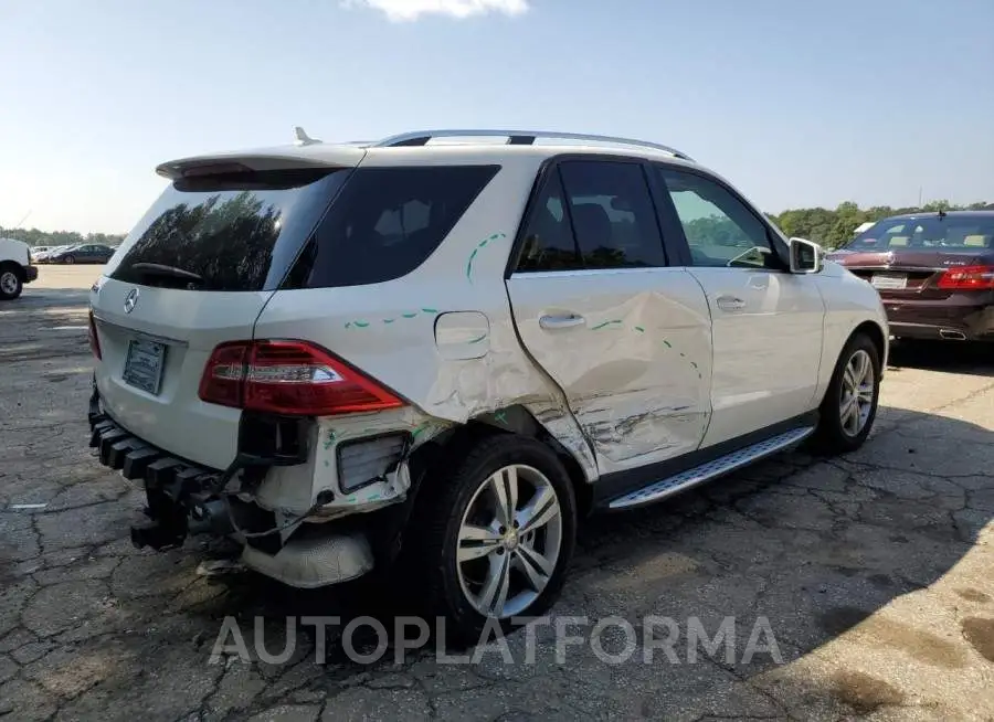 MERCEDES-BENZ ML 350 2015 vin 4JGDA5JBXFA513458 from auto auction Copart