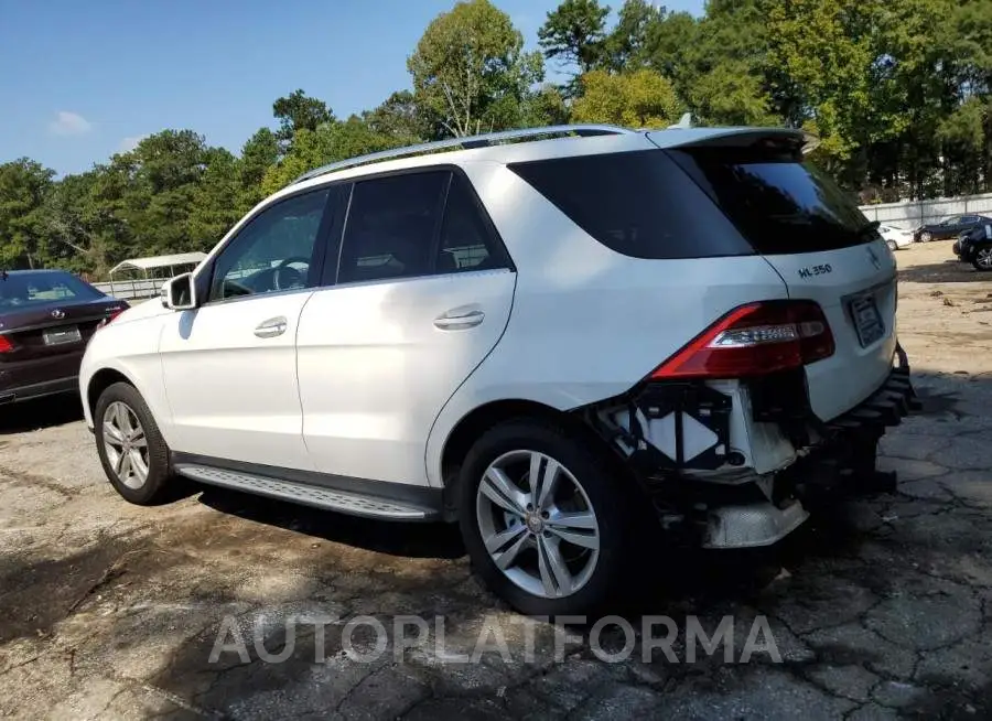 MERCEDES-BENZ ML 350 2015 vin 4JGDA5JBXFA513458 from auto auction Copart