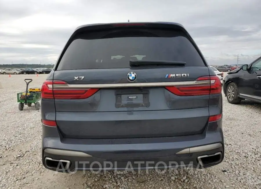 BMW X7 M50I 2021 vin 5UXCX6C03M9H56688 from auto auction Copart