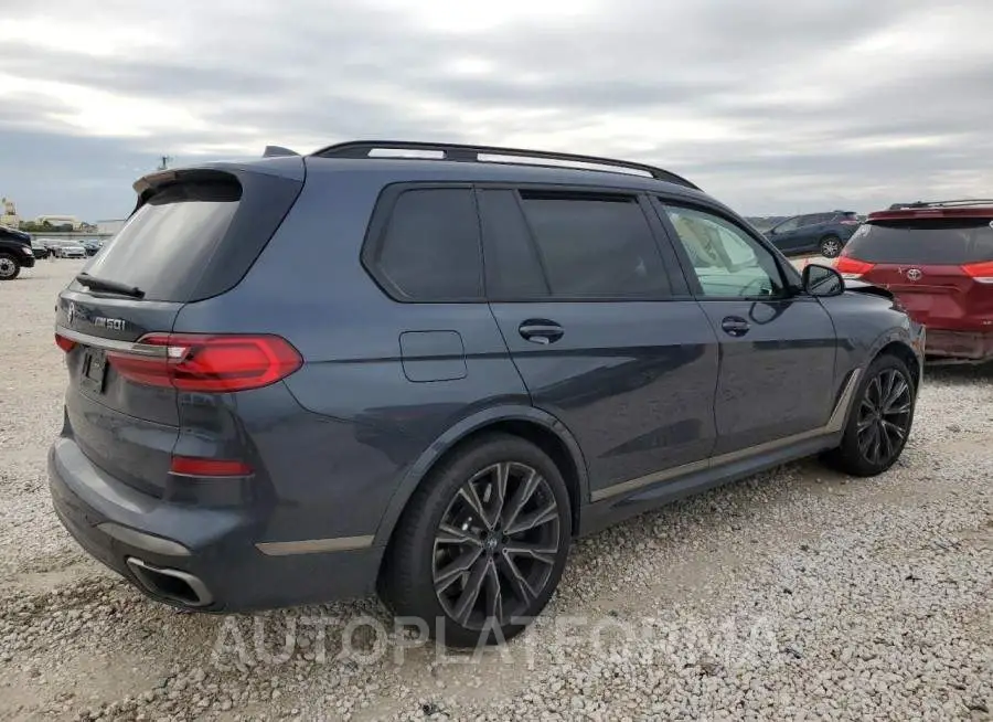 BMW X7 M50I 2021 vin 5UXCX6C03M9H56688 from auto auction Copart