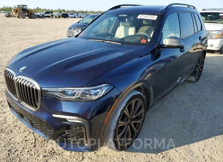 BMW X7 M50I 2022 vin 5UXCX6C09N9J04835 from auto auction Copart