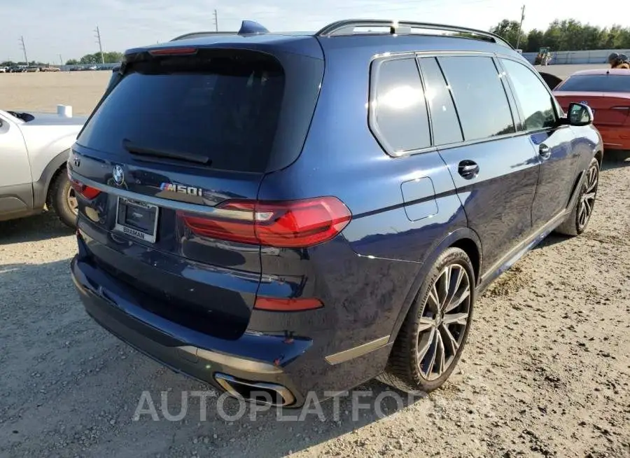 BMW X7 M50I 2022 vin 5UXCX6C09N9J04835 from auto auction Copart