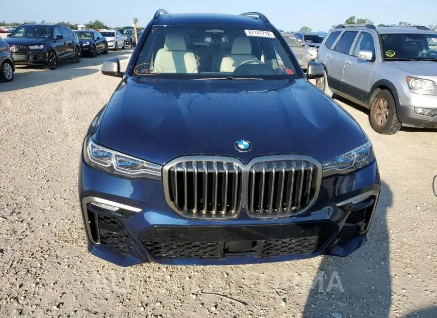 BMW X7 M50I 2022 vin 5UXCX6C09N9J04835 from auto auction Copart