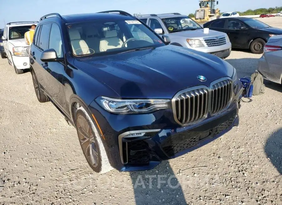 BMW X7 M50I 2022 vin 5UXCX6C09N9J04835 from auto auction Copart