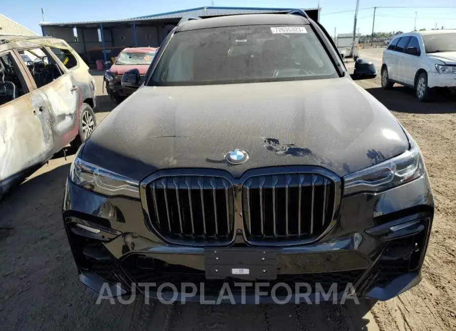 BMW X7 M50I 2022 vin 5UXCX6C09N9K52824 from auto auction Copart