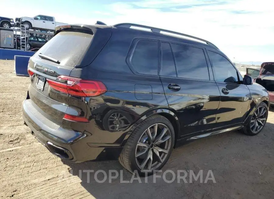 BMW X7 M50I 2022 vin 5UXCX6C09N9K52824 from auto auction Copart