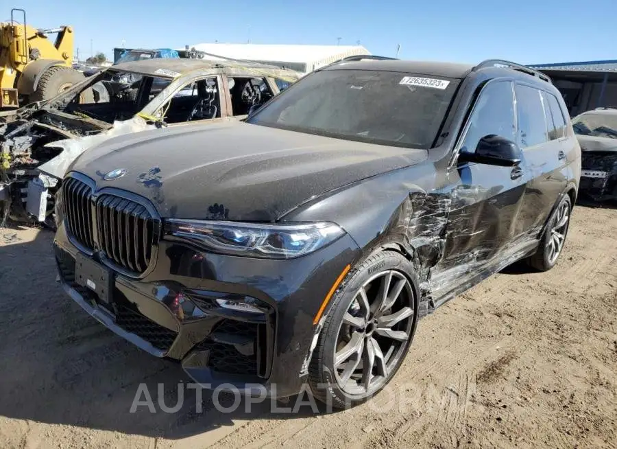 BMW X7 M50I 2022 vin 5UXCX6C09N9K52824 from auto auction Copart