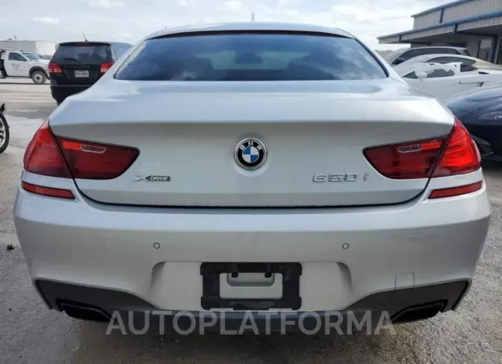 BMW 650 XI GRA 2015 vin WBA6B4C54FD761292 from auto auction Copart