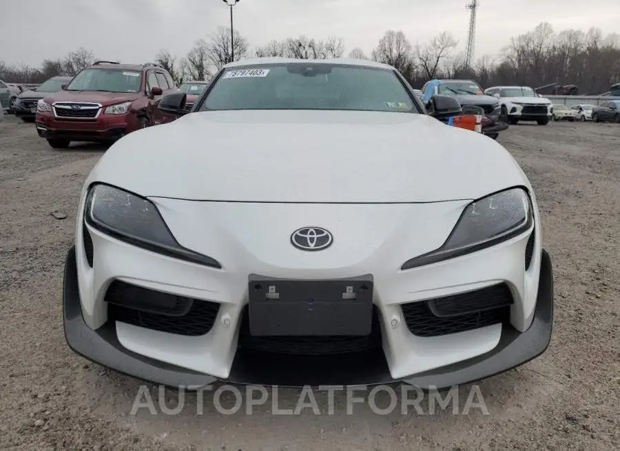 TOYOTA SUPRA BASE 2022 vin WZ1DB0C00NW047378 from auto auction Copart