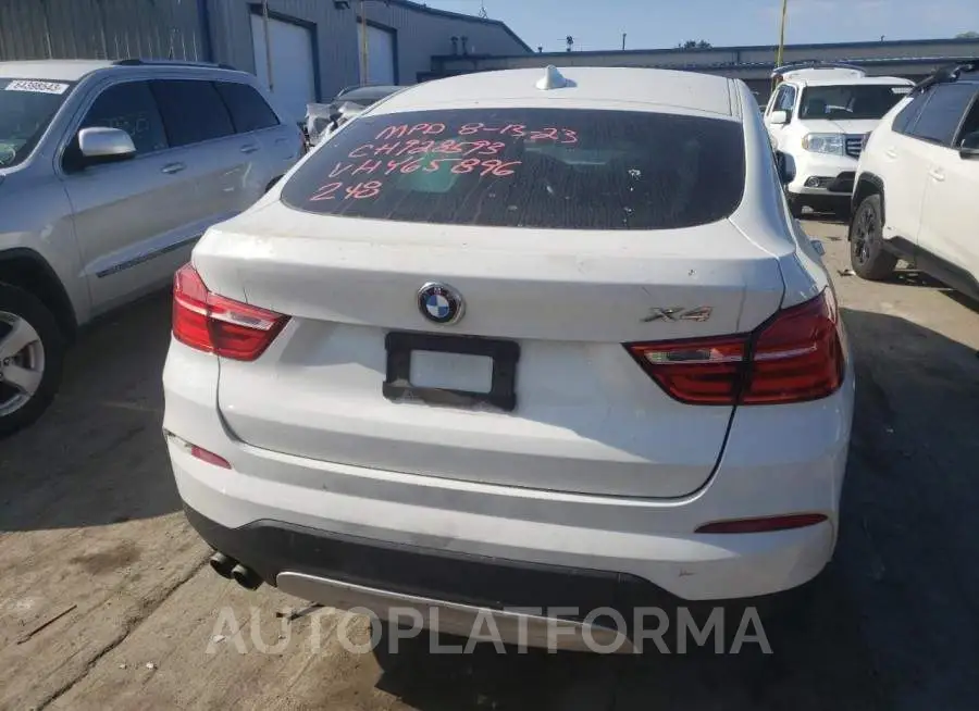 BMW X4 XDRIVE2 2018 vin 5UXXW3C52J0Y65896 from auto auction Copart