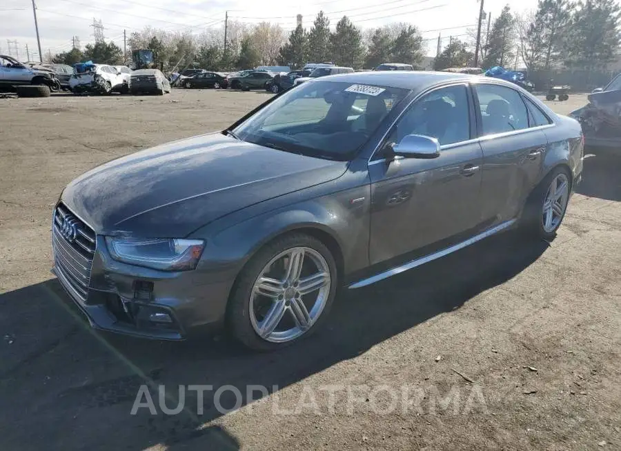 AUDI S4 PREMIUM 2015 vin WAUBGAFL7FA004820 from auto auction Copart