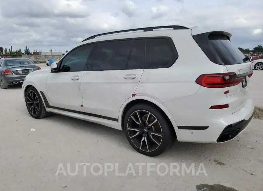 BMW X7 XDRIVE4 2021 vin 5UXCW2C0XM9G17086 from auto auction Copart