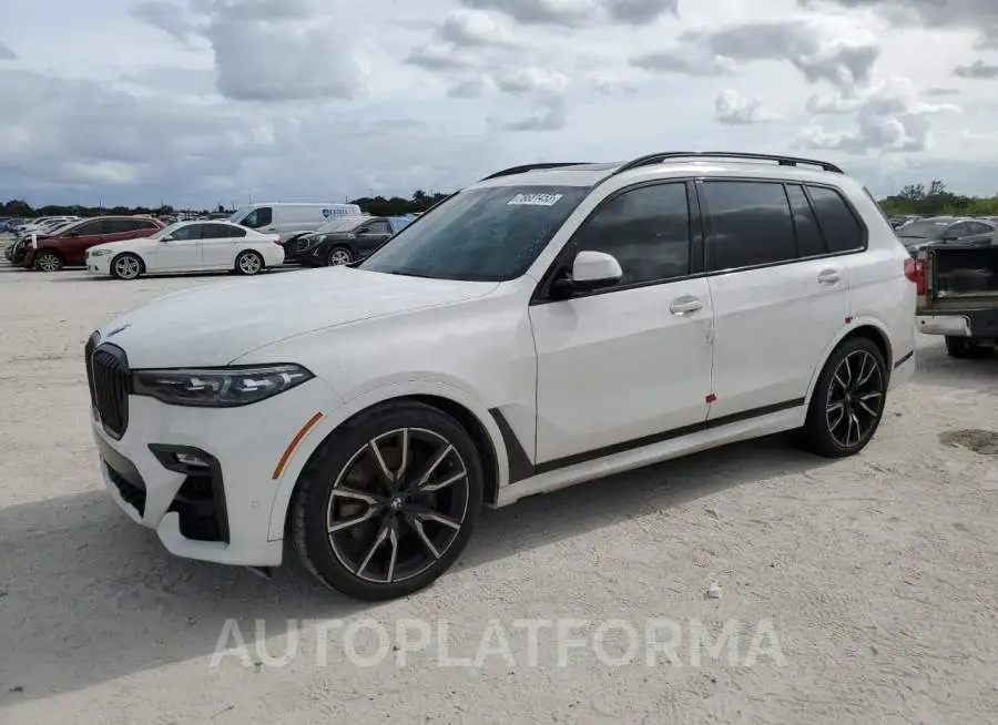 BMW X7 XDRIVE4 2021 vin 5UXCW2C0XM9G17086 from auto auction Copart