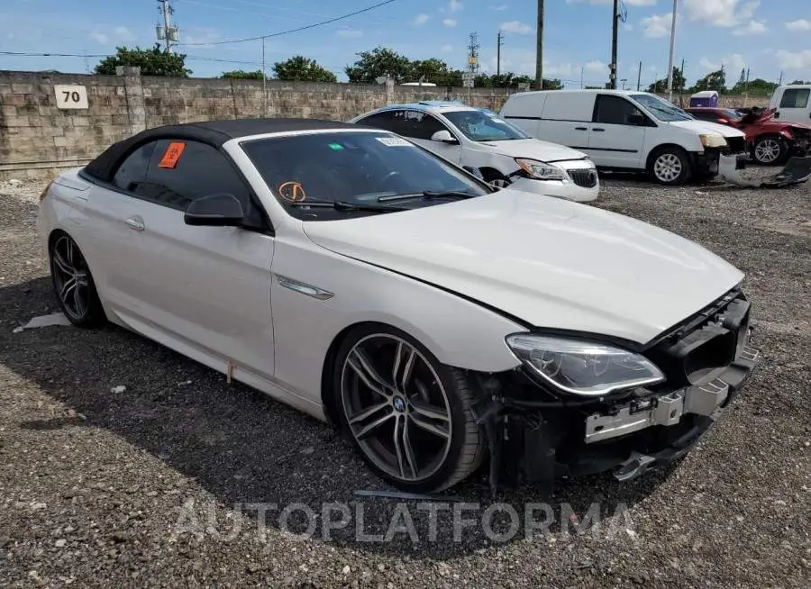 BMW 640 I 2018 vin WBA6F1C56JGT83910 from auto auction Copart