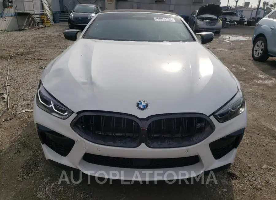 BMW M8 2022 vin WBSDZ0C07NCJ85410 from auto auction Copart