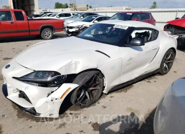 TOYOTA SUPRA BASE 2020 vin WZ1DB4C03LW028523 from auto auction Copart