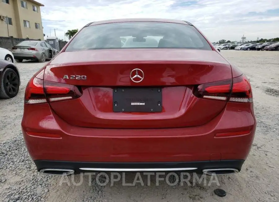 MERCEDES-BENZ A 220 2022 vin W1K3G4EB2NJ365409 from auto auction Copart