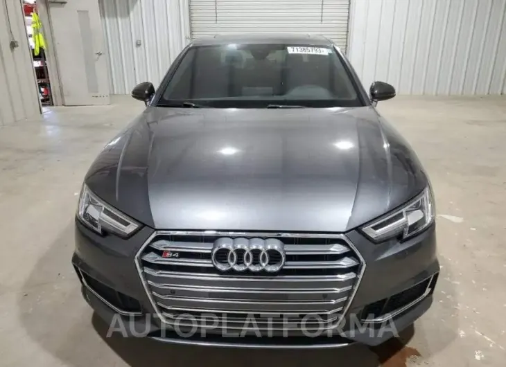 AUDI S4 PREMIUM 2018 vin WAUB4AF46JA021537 from auto auction Copart