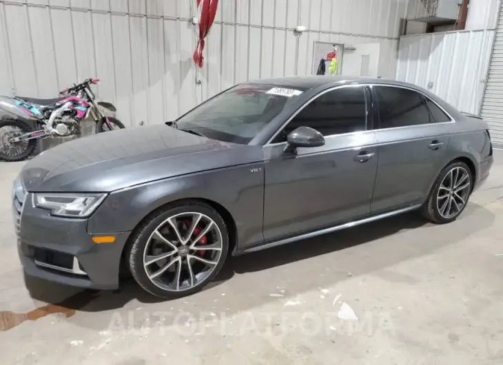 AUDI S4 PREMIUM 2018 vin WAUB4AF46JA021537 from auto auction Copart