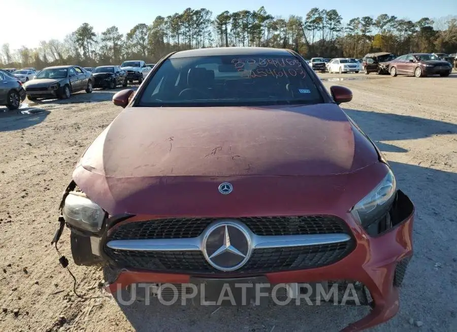 MERCEDES-BENZ A 220 2021 vin W1K3G4EB7MJ259133 from auto auction Copart