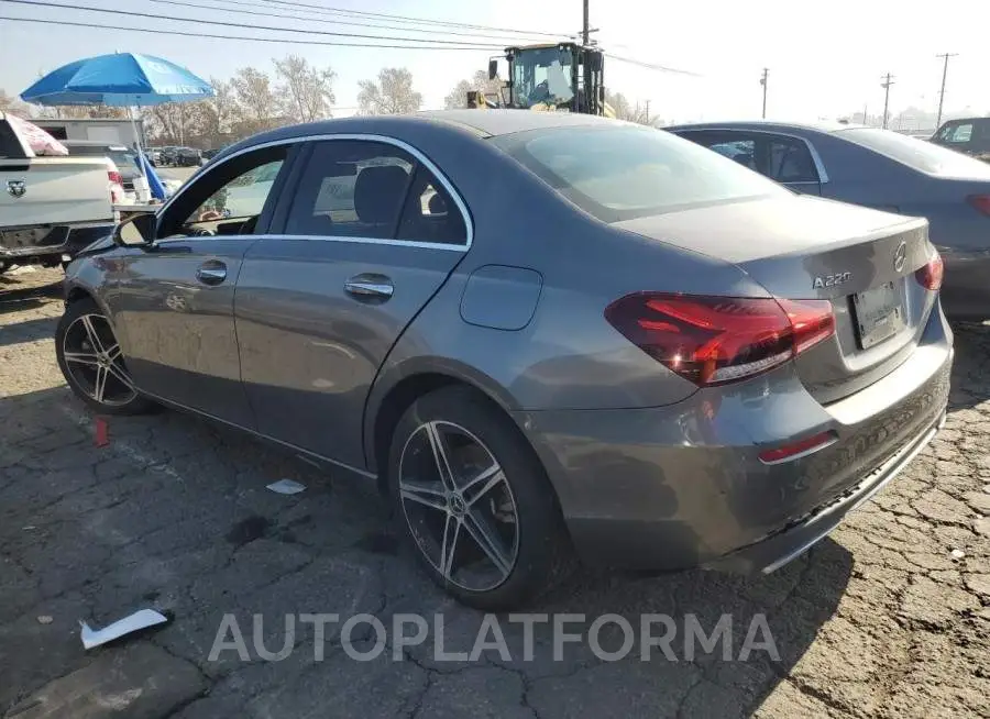 MERCEDES-BENZ A 220 2021 vin W1K3G4EB4MJ318414 from auto auction Copart