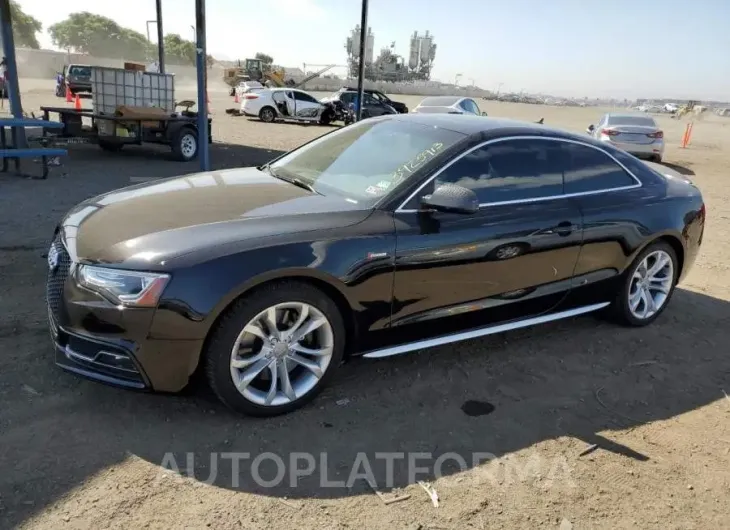 AUDI S5 PREMIUM 2016 vin WAUC4AFR9GA026255 from auto auction Copart