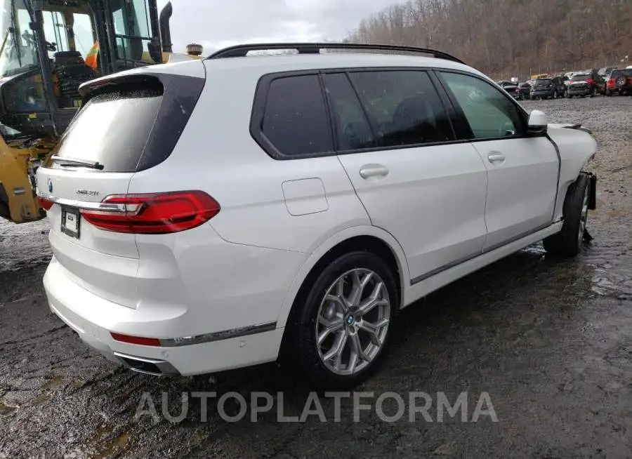 BMW X7 XDRIVE4 2021 vin 5UXCW2C00M9D87039 from auto auction Copart