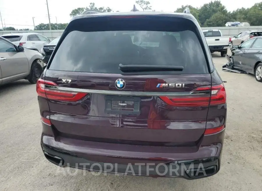 BMW X7 M50I 2022 vin 5UXCX6C01N9J96474 from auto auction Copart