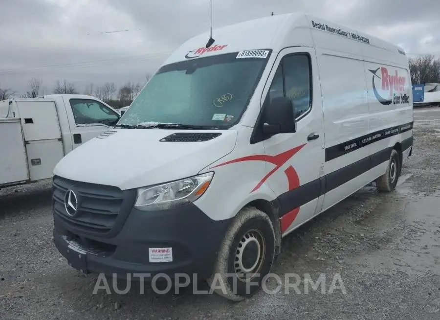 MERCEDES-BENZ SPRINTER 2 2022 vin W1Y4DCHY9NT093295 from auto auction Copart