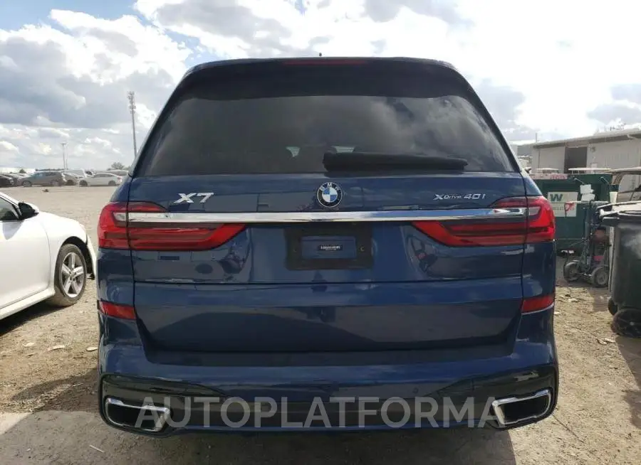 BMW X7 XDRIVE4 2022 vin 5UXCW2C00N9L11688 from auto auction Copart