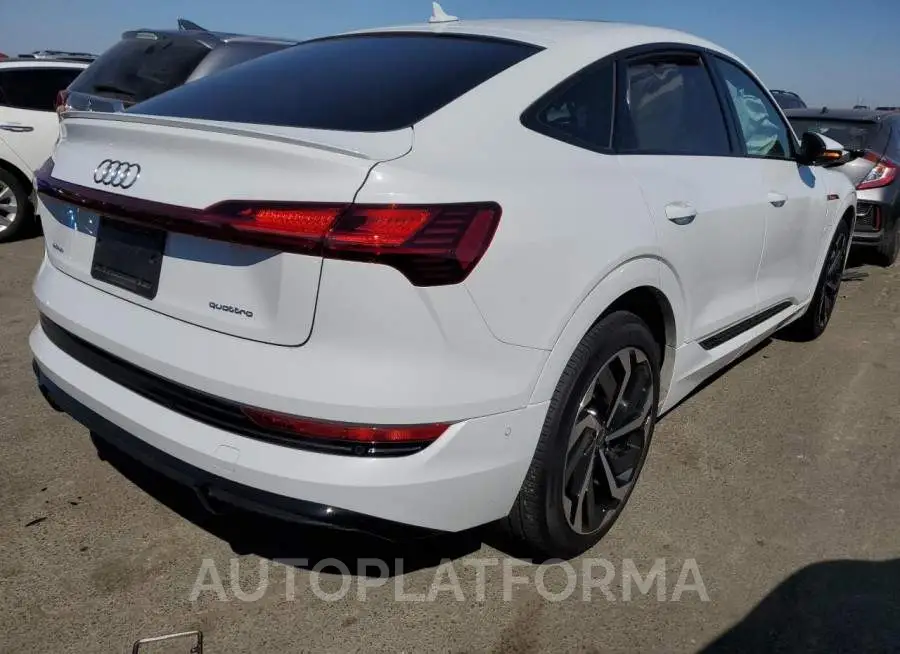 AUDI E-TRON SPO 2022 vin WA12AAGE9NB022047 from auto auction Copart