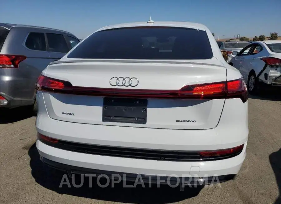 AUDI E-TRON SPO 2022 vin WA12AAGE9NB022047 from auto auction Copart