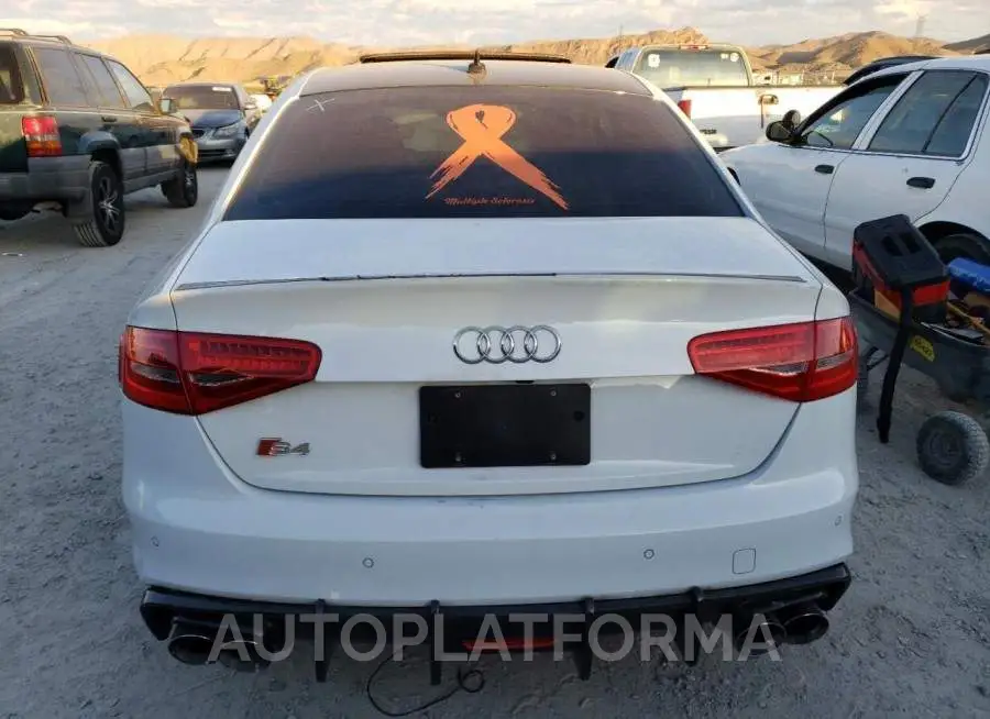 AUDI S4 PREMIUM 2016 vin WAUBGAFL5GA005546 from auto auction Copart