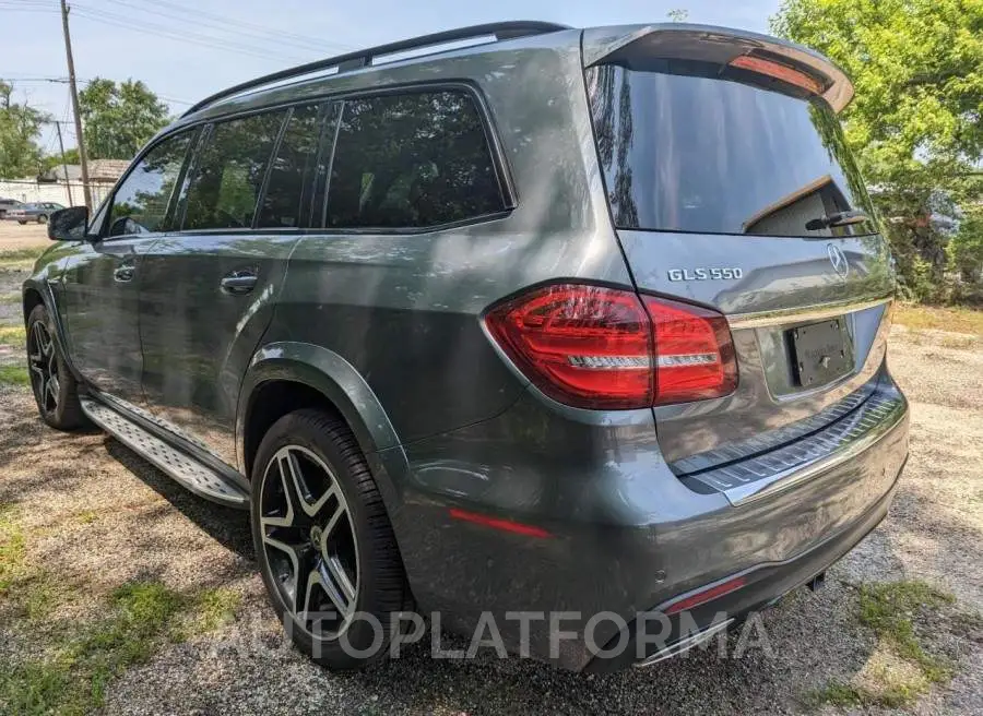 MERCEDES-BENZ GLS 550 4M 2018 vin 4JGDF7DE1JB036070 from auto auction Copart