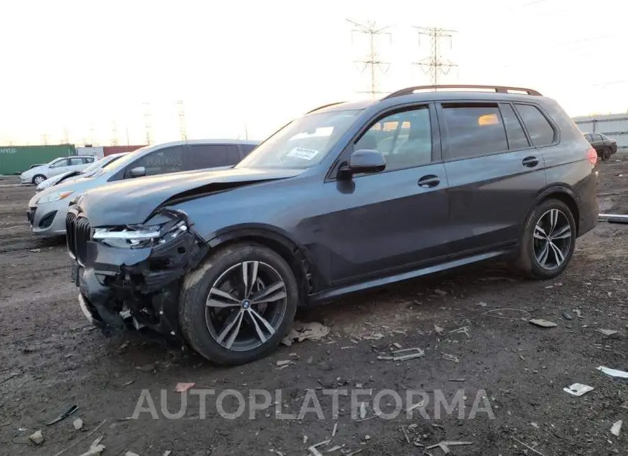 BMW X7 XDRIVE4 2022 vin 5UXCW2C07N9L38824 from auto auction Copart