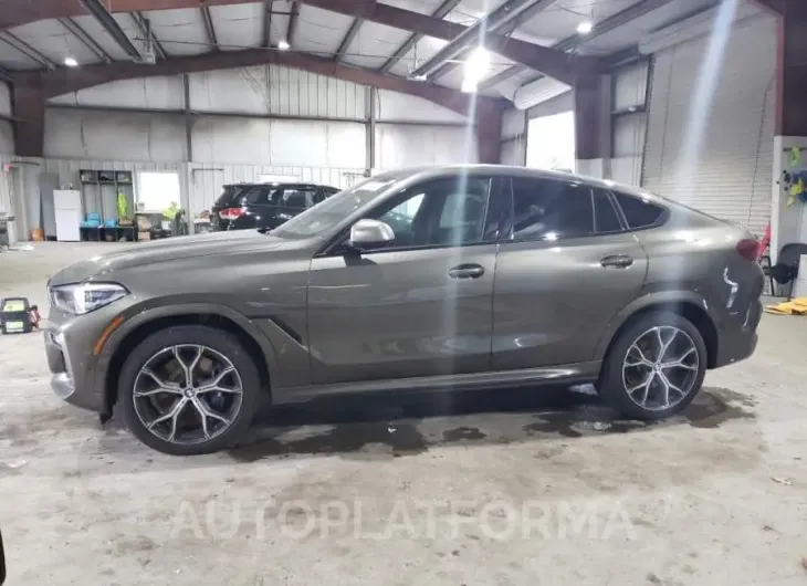 BMW X6 M50I 2020 vin 5UXCY8C09L9B13687 from auto auction Copart