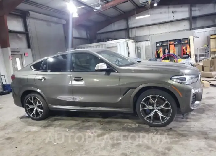 BMW X6 M50I 2020 vin 5UXCY8C09L9B13687 from auto auction Copart