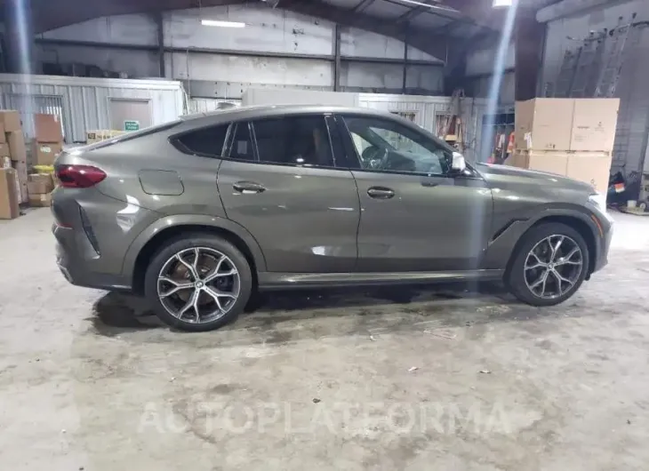 BMW X6 M50I 2020 vin 5UXCY8C09L9B13687 from auto auction Copart