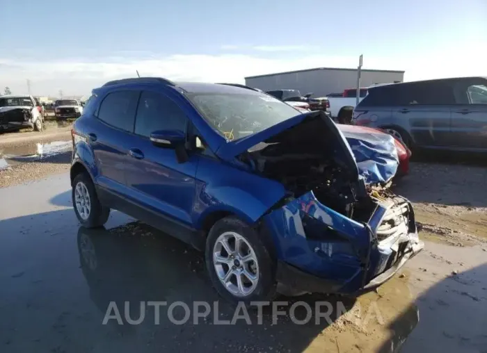 FORD ECOSPORT S 2020 vin MAJ3S2GE9LC369727 from auto auction Copart